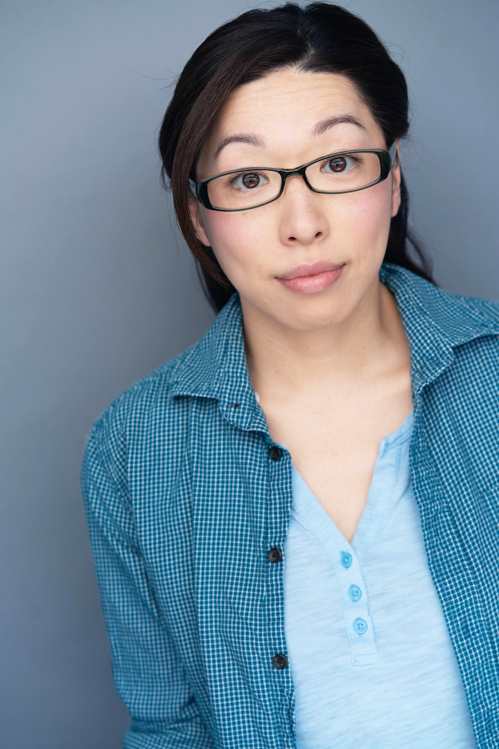 Headshots of Irene Park by Sean Kara