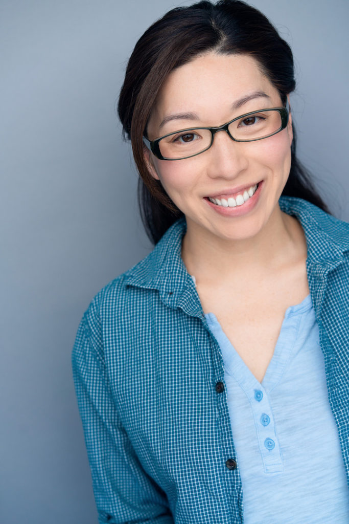 headshots of Irene Park by Sean Kara